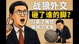 战狼外交砸了谁的脚？打赢了嘴仗，输掉了未来