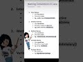 Naming Conventions in Java