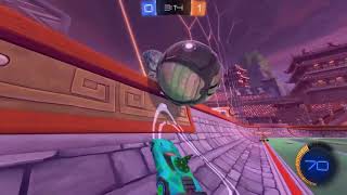 Ceiling shot musty flick Triple Tap