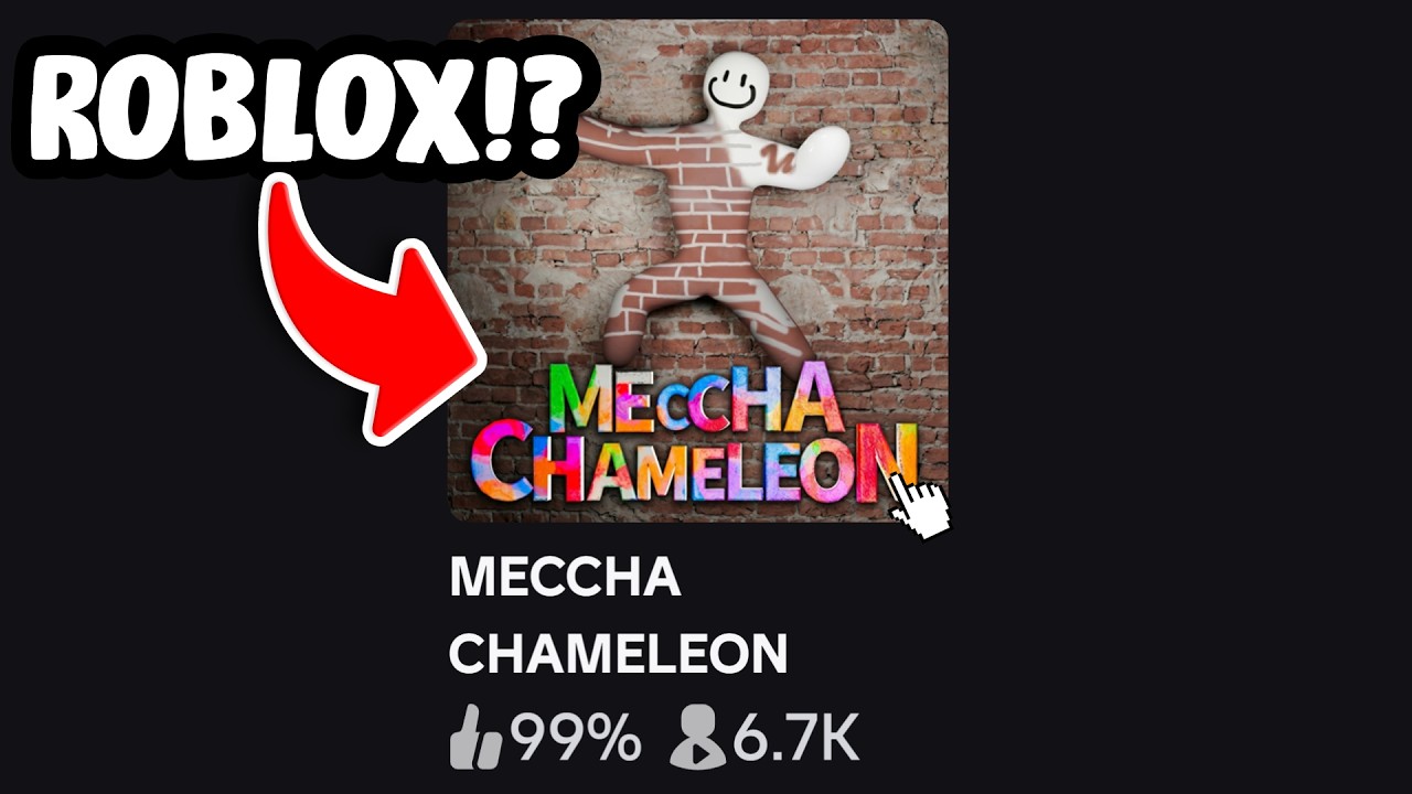 I Played MECCHA CHAMELEON on Roblox.. - YouTube