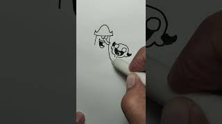 Cartoon Character 039 #drawing #art #flapjack #caricature #cartooning #shading #storybook #subscribe