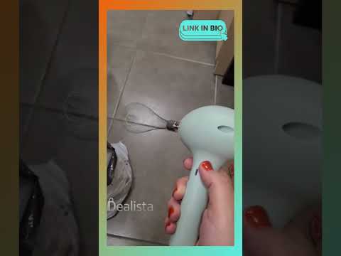 خلاط يدوي كهربائي قابل للشحن جه ز الحلويات والعجائن بسرعة وسهولة مع هذا الخلاط اليدوي اللاسلكي