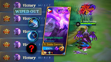 TOP GLOBAL MOSKOV! MUST TRY THIS 1 HIT MOSKOV BUILD 2022 | MOSKOV BEST BUILD 2022 | MOSKOV GAMEPLAY