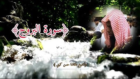 سورة البروج ﴿الشيخ عكاشة حسن كميني ﴾