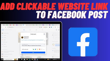 How To Add Clickable Website Link To Facebook Post | Link Facebook Image Post to Website Page