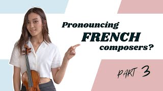 How I pronounce french composers 🇫🇷