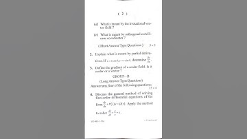 bbmku physics honours semester 1 exam Question paper 2024-2028 #bbmku #viral #pkroy #viralvideo