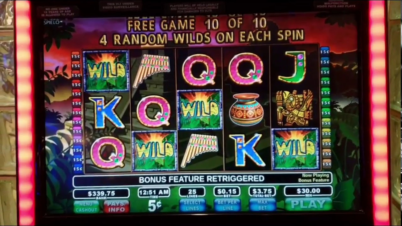 FIRST TIME EVER!!! Viracocha Bonus Re-triggered Re-triggered Re-triggered!!!