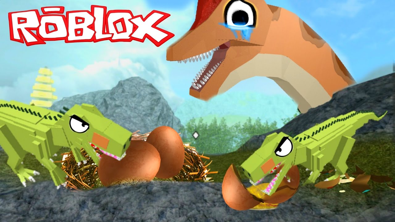 DINOSAURS ATE ALL HER BABIES! | Roblox Roleplay - YouTube