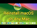 How to Reinstall macOS on Macbook Pro and Air