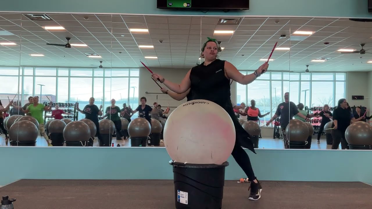 30-Minute Cardio Drumming Workout | Full-Body Fitness Class