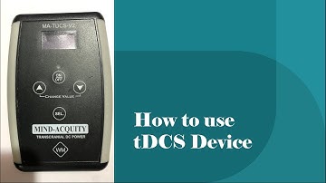 HOW TO USE tDCS Device