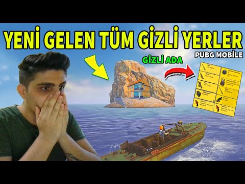 YENİ GELEN TÜM GİZLİ YERLER - PUBG Mobile 1.9 Güncellemesi