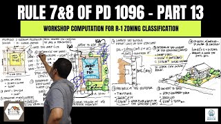 Rule 7&8 Part 13   Workshop Computations for R1 Zoning Classification