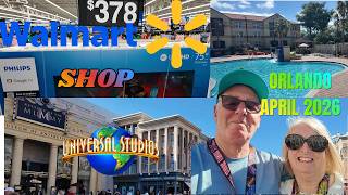WALMART BIG SHOP 🤣| PUBLIX | 5 BELOW| UNIVERSAL STUDIOS| ORLANDO APRIL/MAY 2026