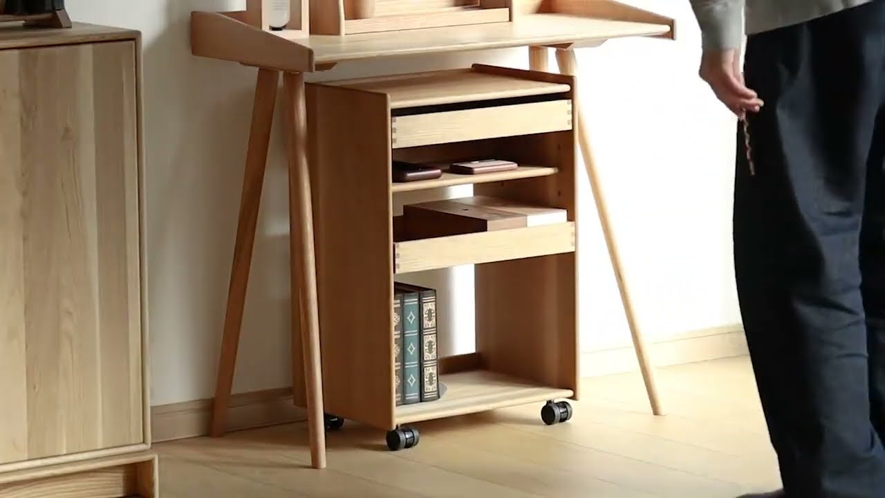 飛騨家具 nissin 日進木工 toy トイ ワゴン 国産家具 無垢 デスク