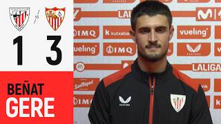 Beñat Gerenabarrena | Athletic Club 1-3 Sevilla FC | LaLiga 26/27 J2
