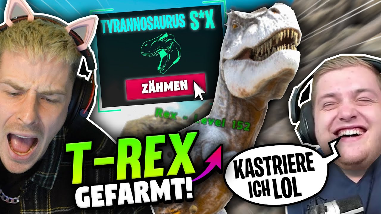 OP T-REX GEFARMT! Damit sind wir UNBESIEGBAR in ARK!