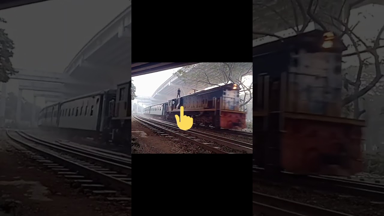 High-Speed Train at Dhaka Cantonment | Kamalapur Route @shorts@youtubeshortsvedio@getshortsviews