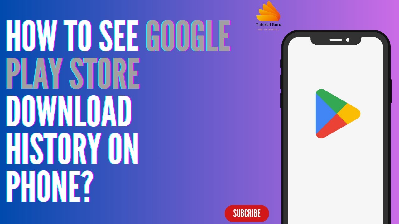 How to See Google Play Store Download History on Phone? - YouTube