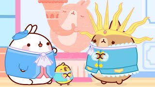 Molang and Piu Piu must SAVE the King 👑 | SEASON 4 | Funny Compilation For Kids