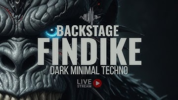 Findike – LIVE – Dark Minimal Techno Backstage | Underground DJ Performance