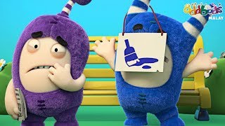 Oddbods | Perang Bangku | Kartun Lucu untuk Kanak-Kanak screenshot 3