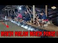 makin malam makin panas, anda lepas kami puas ! Serunya mancing lele di kolam pemancingan