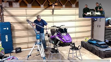 Reverse Engineering a snowmobile with FARO and Geomagic Design X