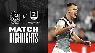 Collingwood v Port Adelaide Highlights | Round 10, 2021 | AFL