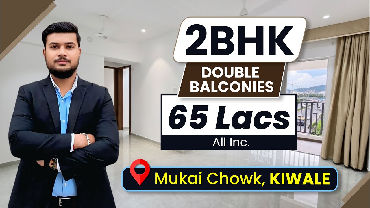 2BHK with Double Balconies | ONLY in 65 Lacs all inc. |  In Kiwale | Call📲 Prashant Now 9561119019