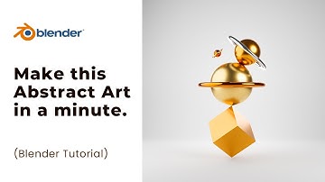 Abstract Wallpaper in a Minute | Blender tutorial