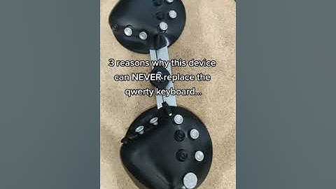 3 reasons why CharaChorder will NEVER replace the qwerty keyboard... #keyboard #typing #charachorder