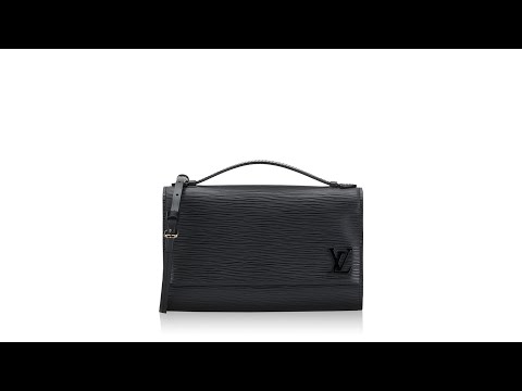 Louis Vuitton Epi Clery Noir 