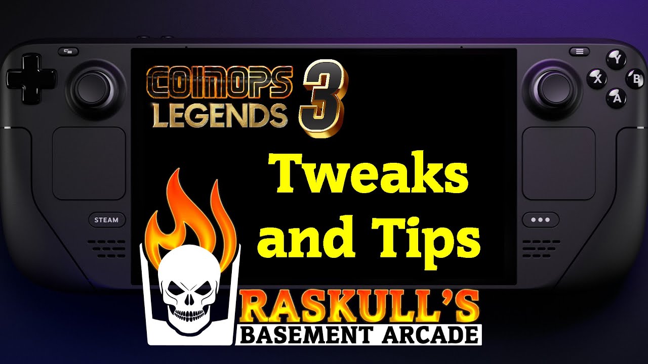 CoinOPS Legends 3 for Steam Deck - Tweaks & Tips - YouTube