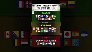 Match day 1 results #trendingnow #football #viral #neymarpsg #messi #fifaworldcup2026
