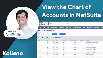 NetSuite Tutorial  |  How To View the Chart of Accounts in NetSuite