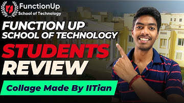 FunctionUp School Of Technology Students Review 🔥👌 | A College Made By IITian 🔥 #jee2024 #jeemains