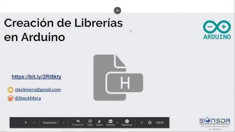 Creación de librerías para Arduino