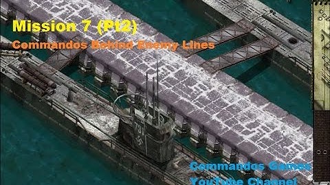 Commandos Behind Enemy Lines  Mission 7 (Pt2): Chase of the Wolves