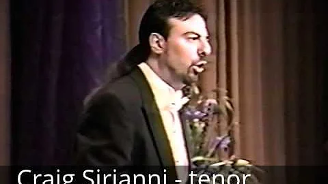 Craig Sirianni - tenor  "Core n'grato"  1996