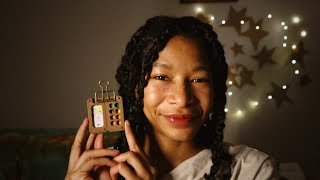 ASMR Tiny Watercolor painting on your face 🎨 Face Measuring 