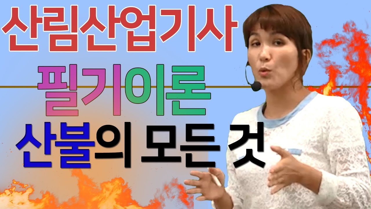 산림산업기사 필기 일반재해 산불의 모든 것 3편