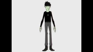 Anime Studio Tutorial Mini Gorillaz Character