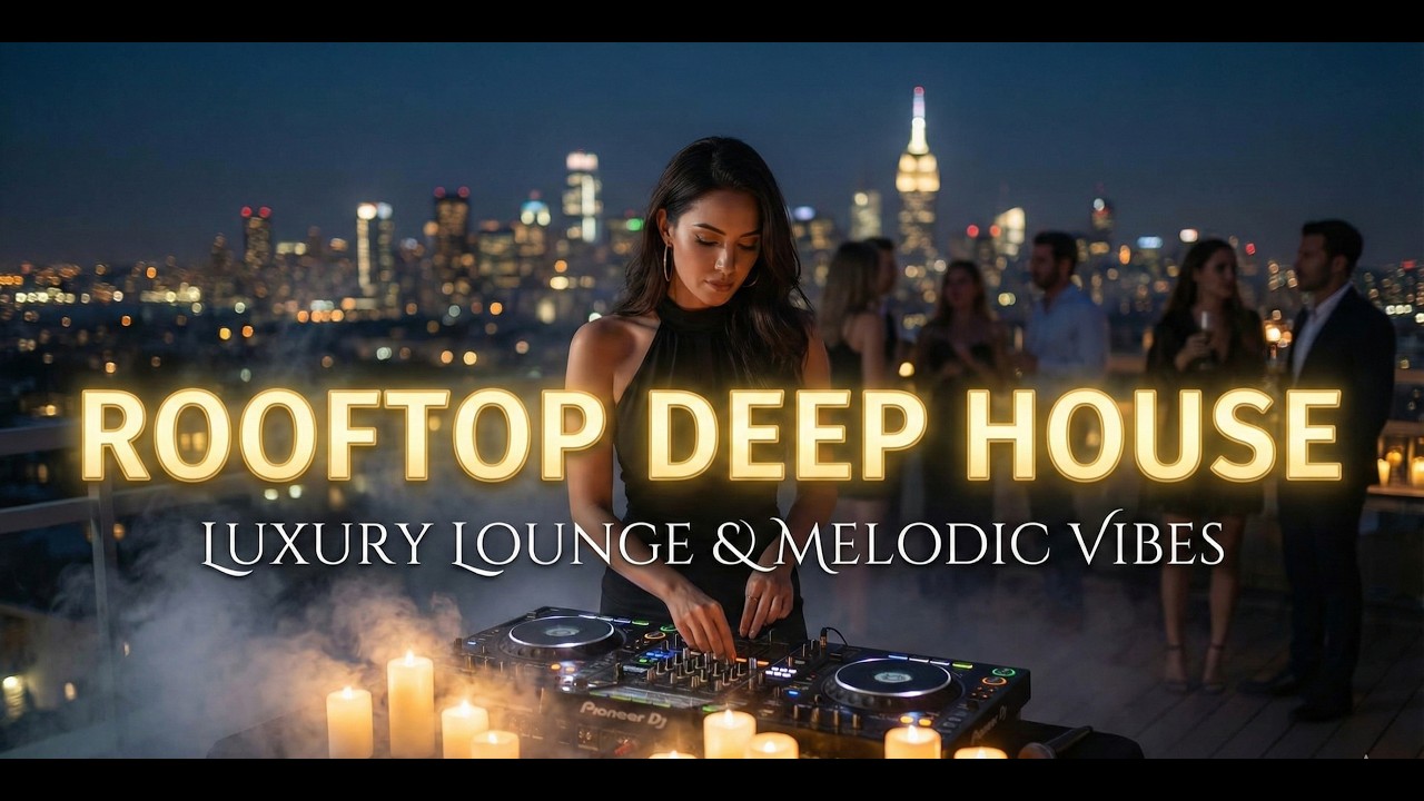 Rooftop Deep House | Luxury Lounge & Melodic Vibes в 4K (Elysium DJ Sets)