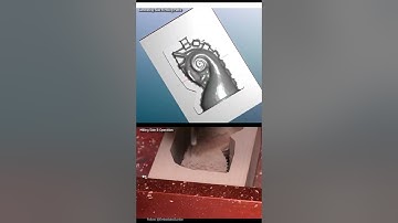 Two-Sided Milling of a Knight Chess Piece on a Nomad 883 Carbide3D