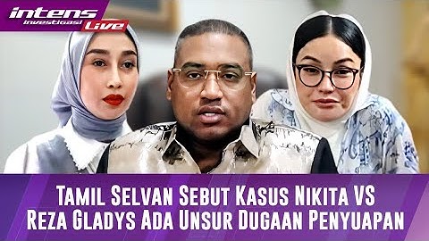 Praktisi Hukum Tamil Selvan Sebut Kasus Nikita VS Reza Gladys Penuhi Unsur Dugaan Penyuapan