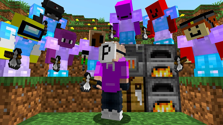 Minecraft Speedrunner VS 7 Hunters