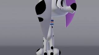 Dolly Dalmatian Smile Animation Gl