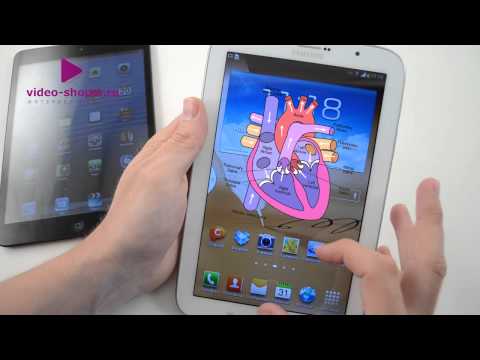 Video: Skirtumas Tarp „Samsung Galaxy Note 8.0“ir „Apple IPad Mini“